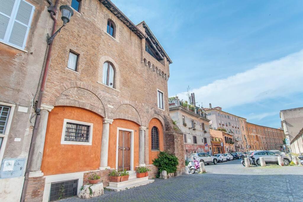 L'Antico Borgo Di Trastevere II Rome Luaran gambar