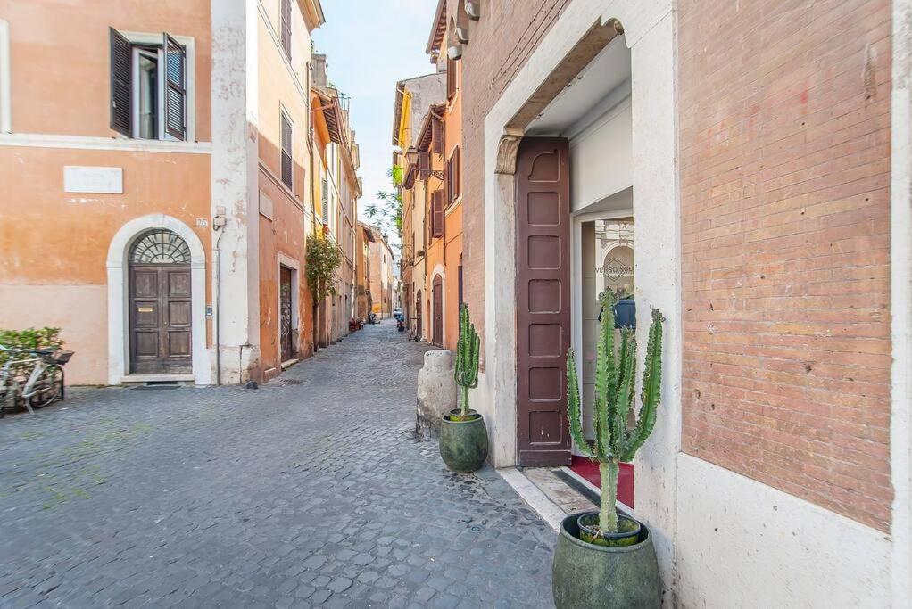 L'Antico Borgo Di Trastevere II Rome Luaran gambar